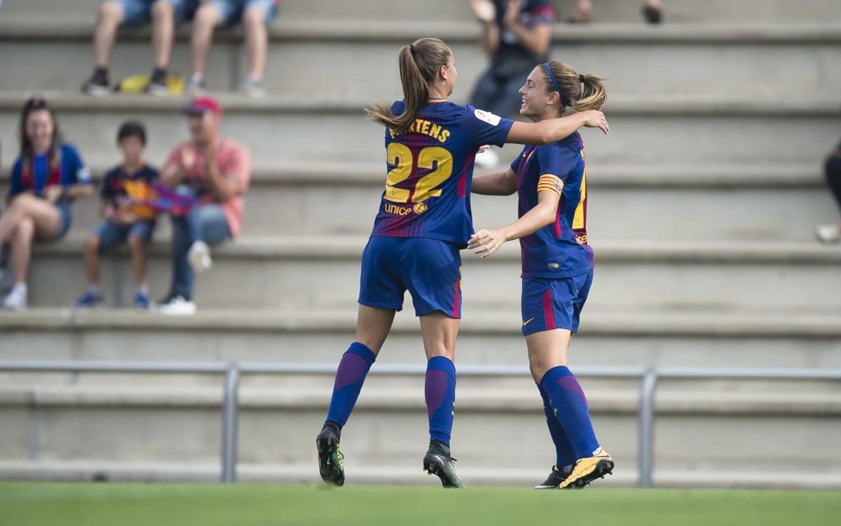 Avaldsnes-Barça Femenino: Exhibición en el estreno europeo (0-4)