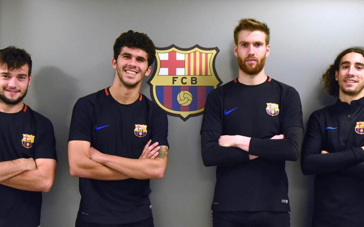 Four Barça B players in squad for Murcia
