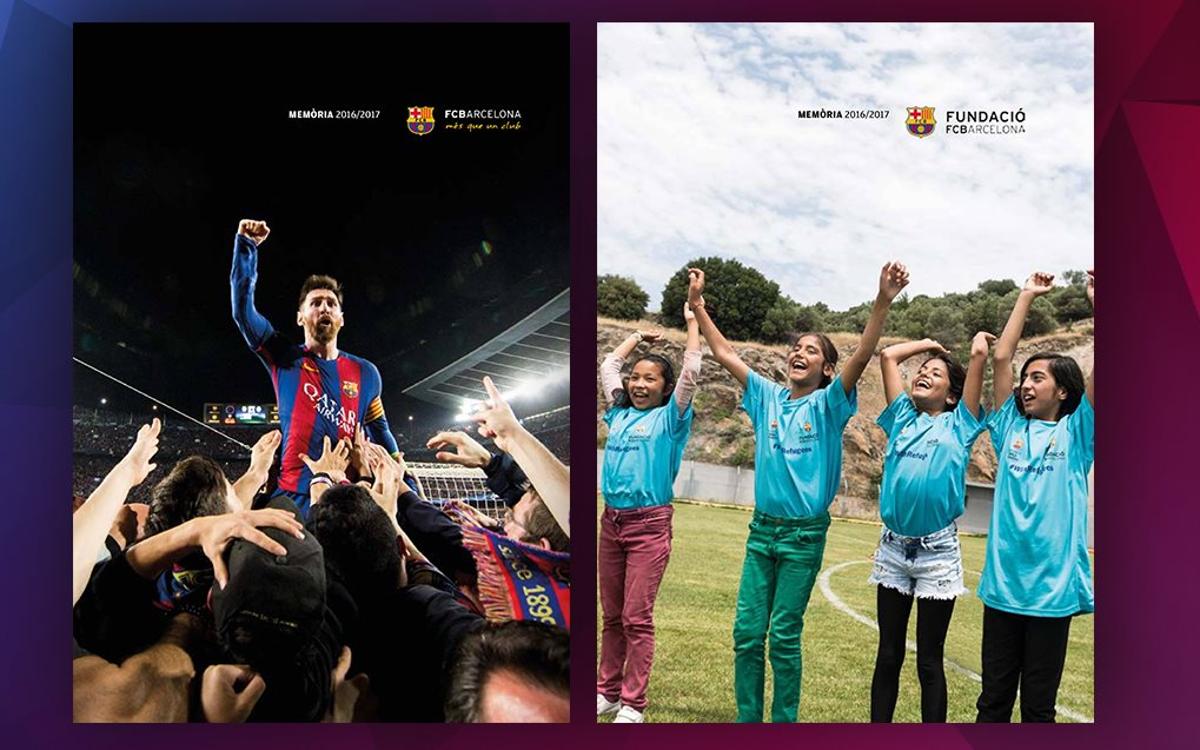 Consulta les memòries del FC Barcelona corresponents a la temporada 2016/17