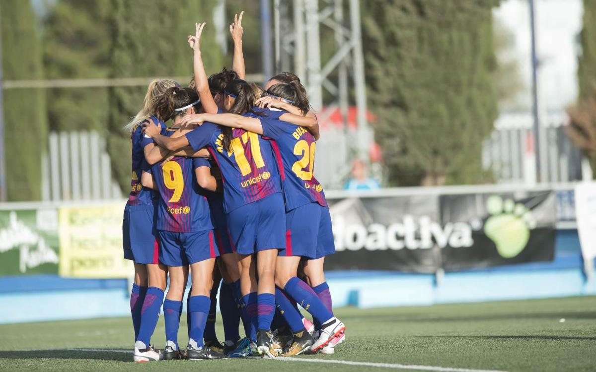 Saragossa CFF – FC Barcelona Femení: Golejada per començar la lliga (0-9)