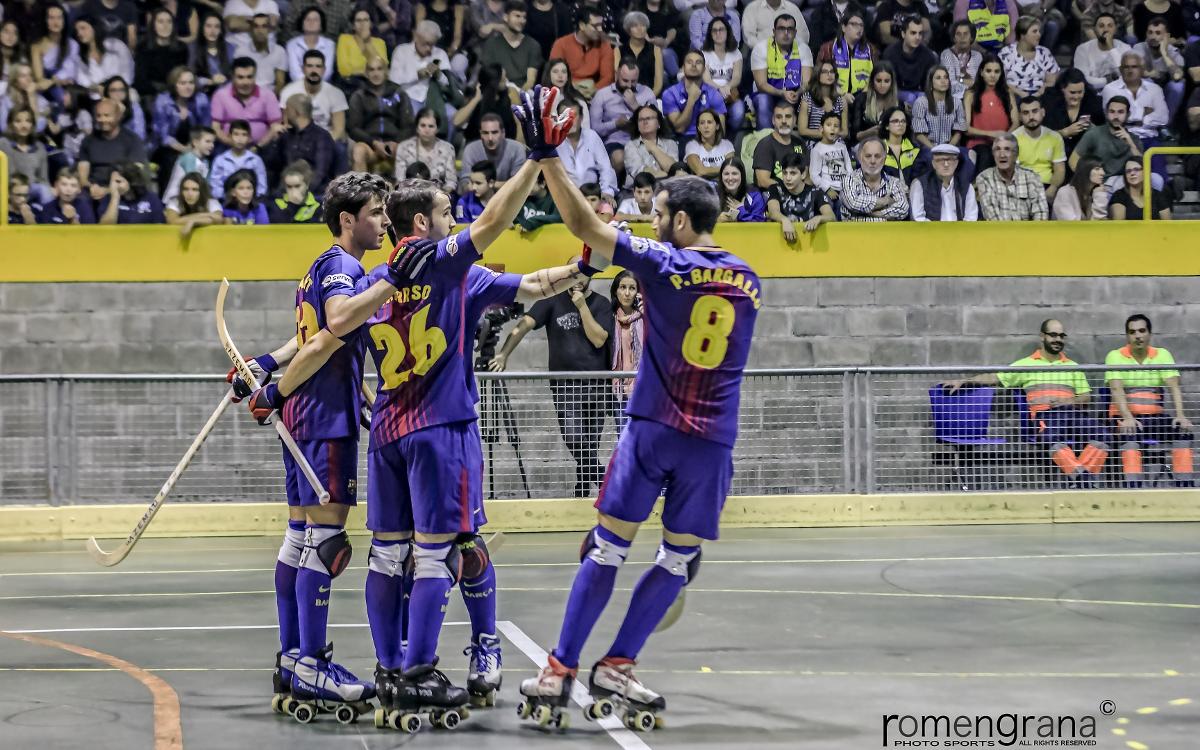 Asturhockey – FC Barcelona Lassa: Golejada per començar amb bon peu (1-9)