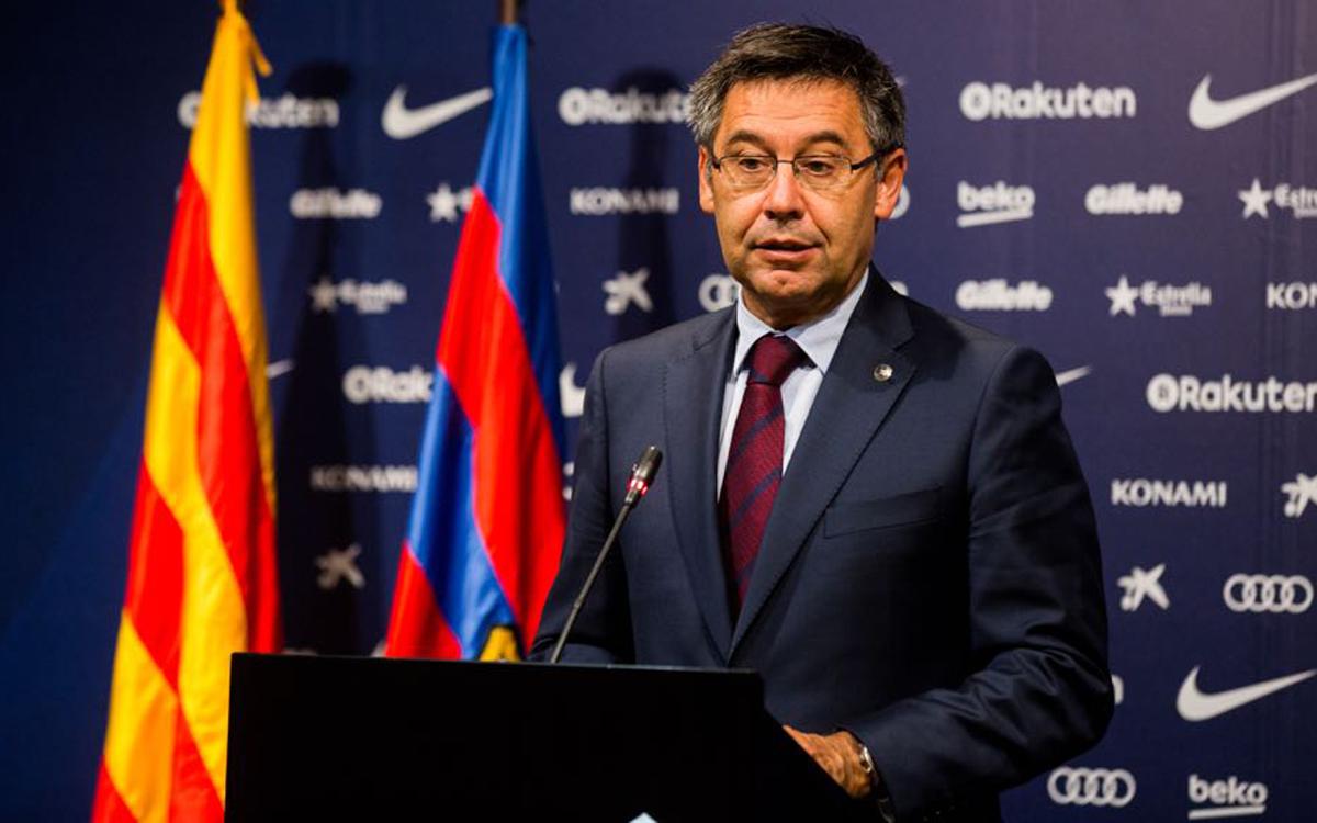 Josep Maria Bartomeu: “Valverde ha enamorat al Camp Nou”
