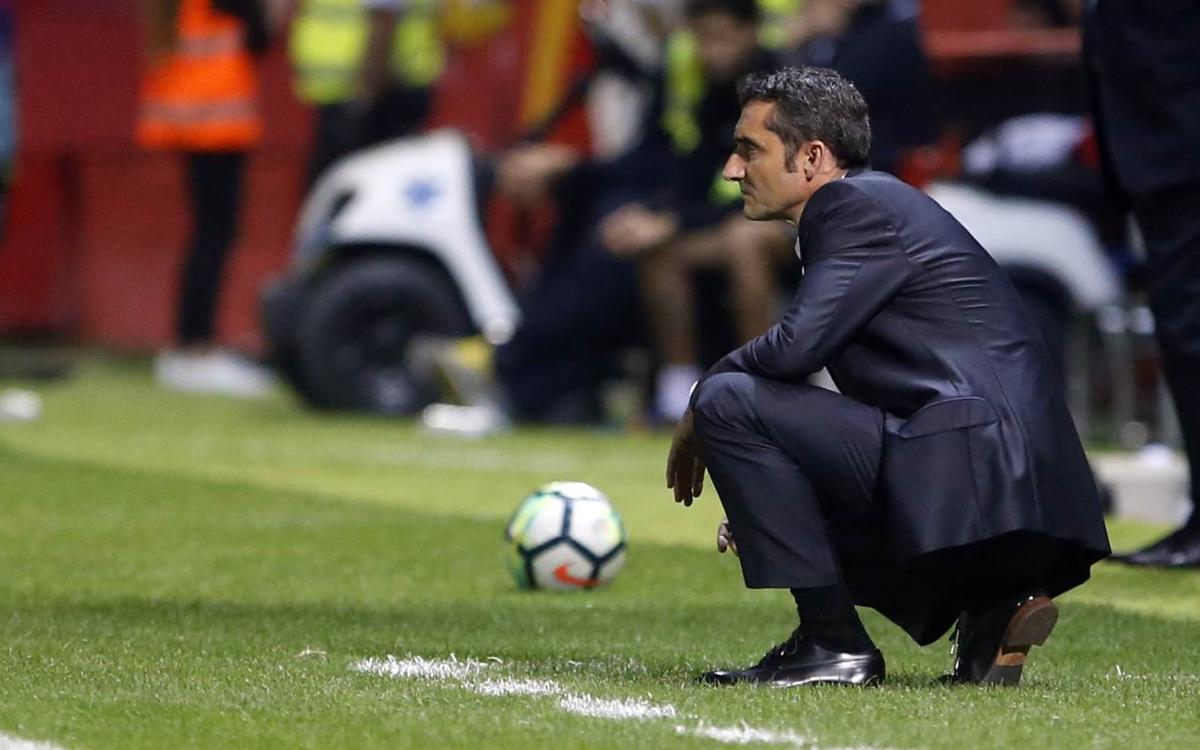 Ernesto Valverde: “Ens ha costat rematar el partit”