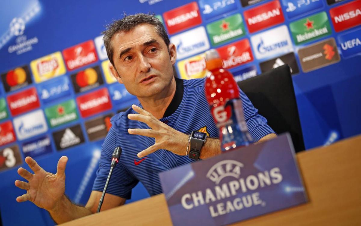 Valverde: “Serà un partit intens entre dos equips importants a Europa”