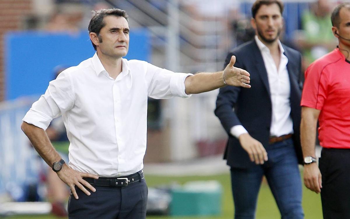 Ernesto Valverde: 'We must give value to this win'