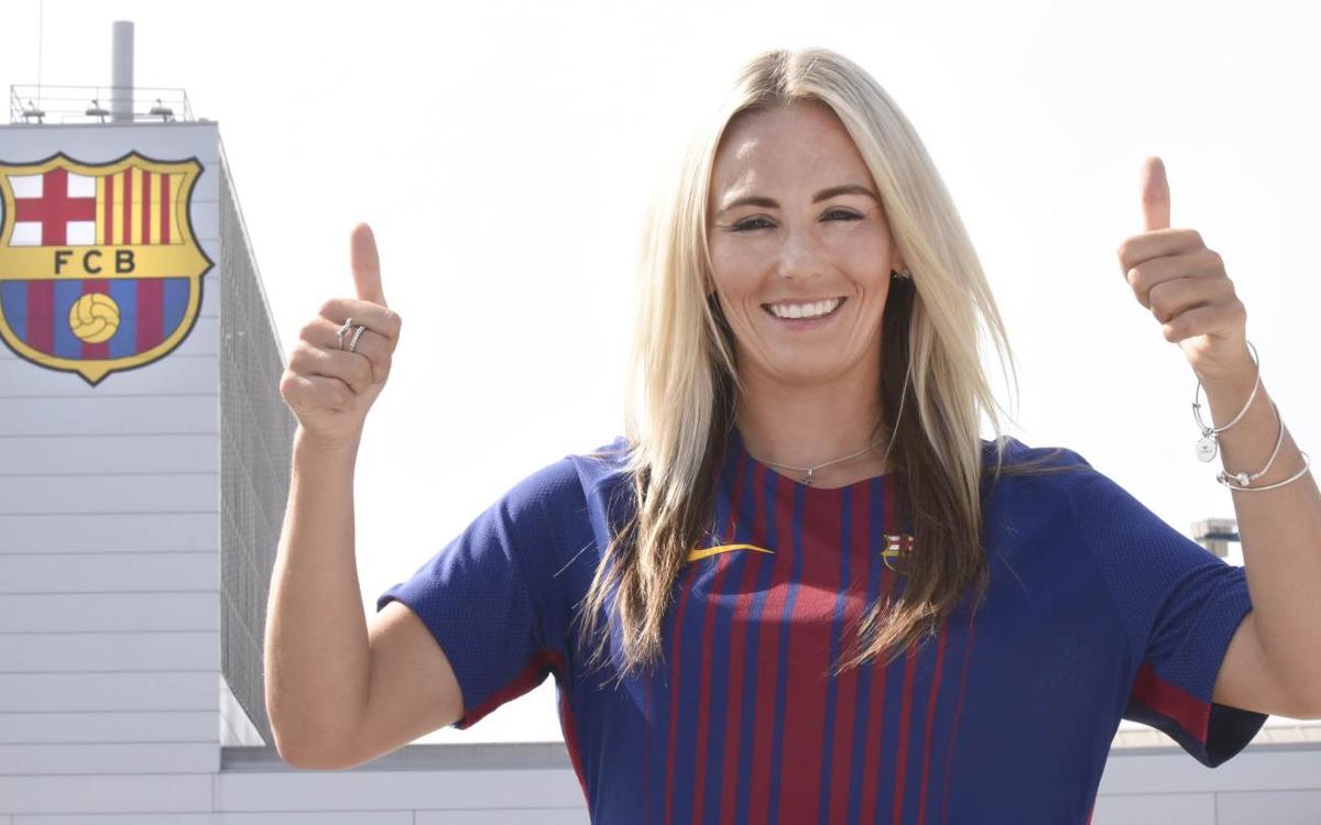 Toni Duggan, nueva jugadora del Barça Femenino