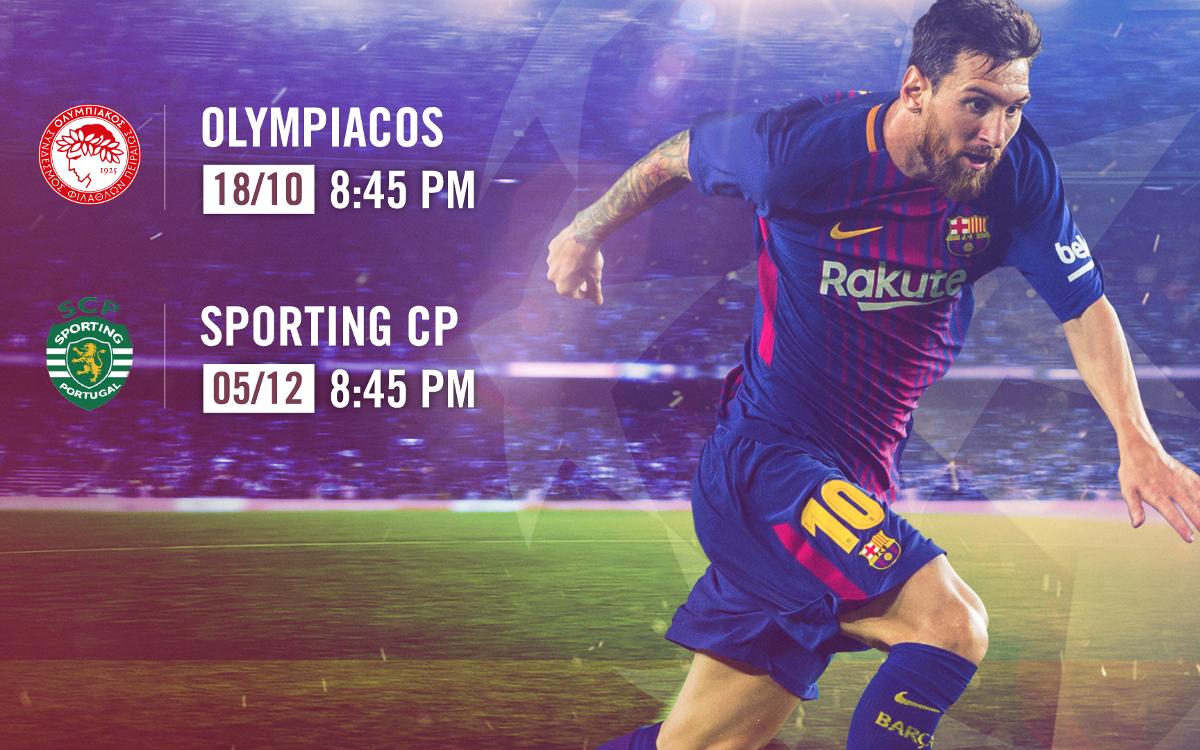 Tickets on sale for Champions League group stage matches at Camp Nou