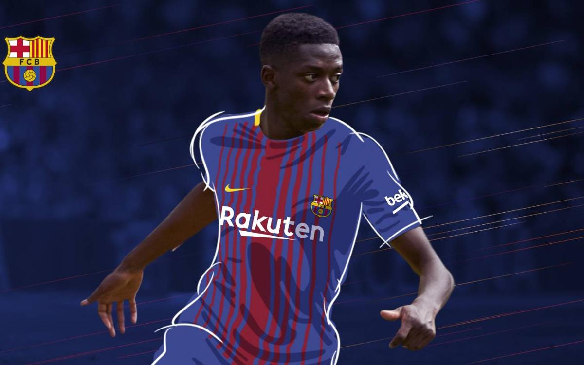 Ousmane Dembélé, nuevo jugador del FC Barcelona