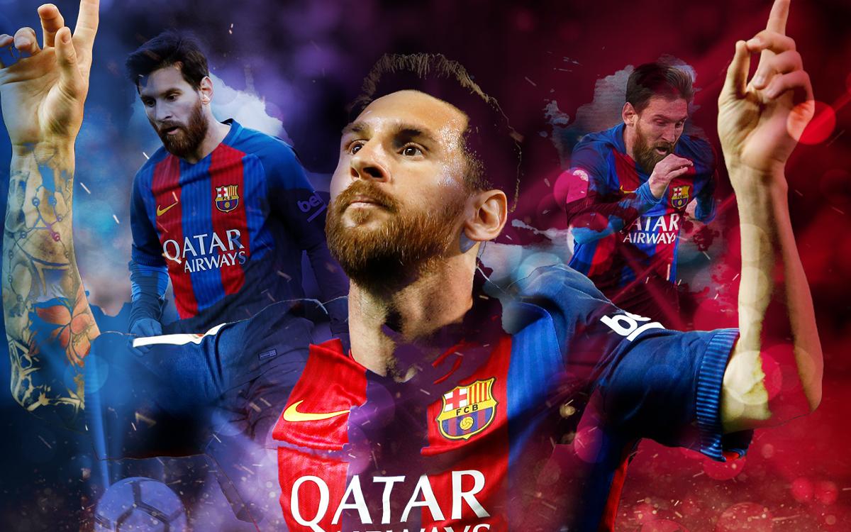 Els 54 gols de Messi a la temporada 2016-17