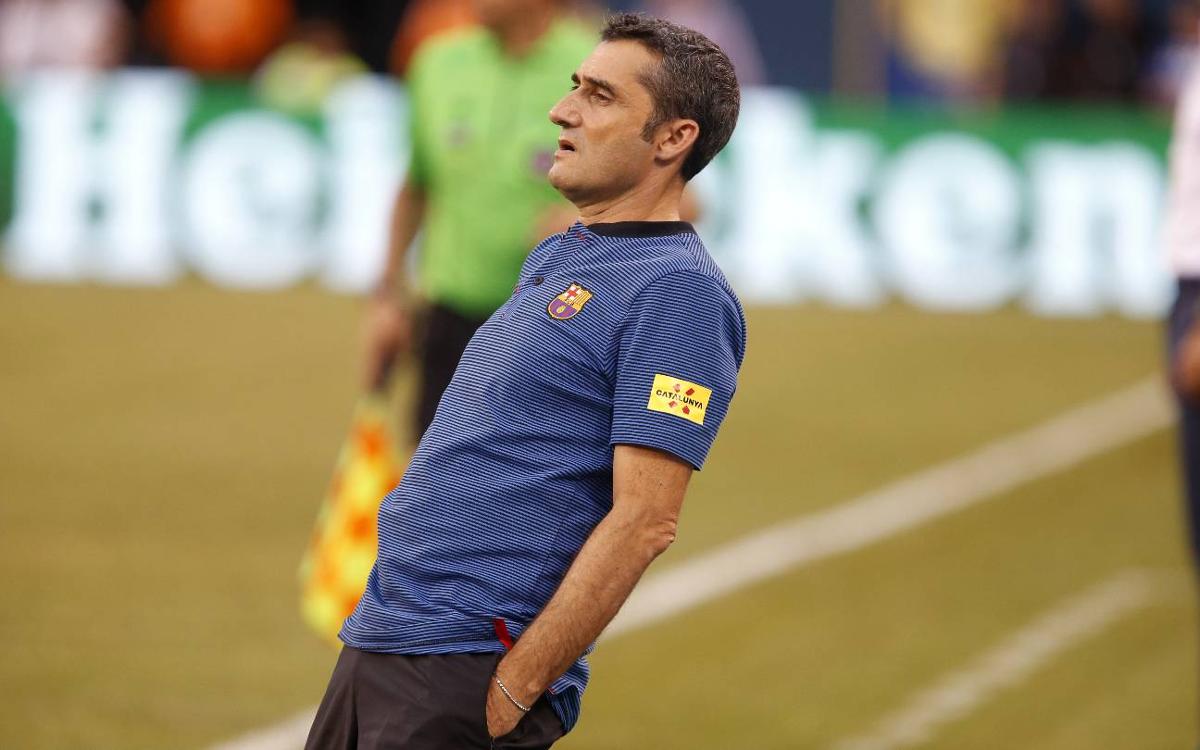 VIDEO: Debut day for Ernesto Valverde