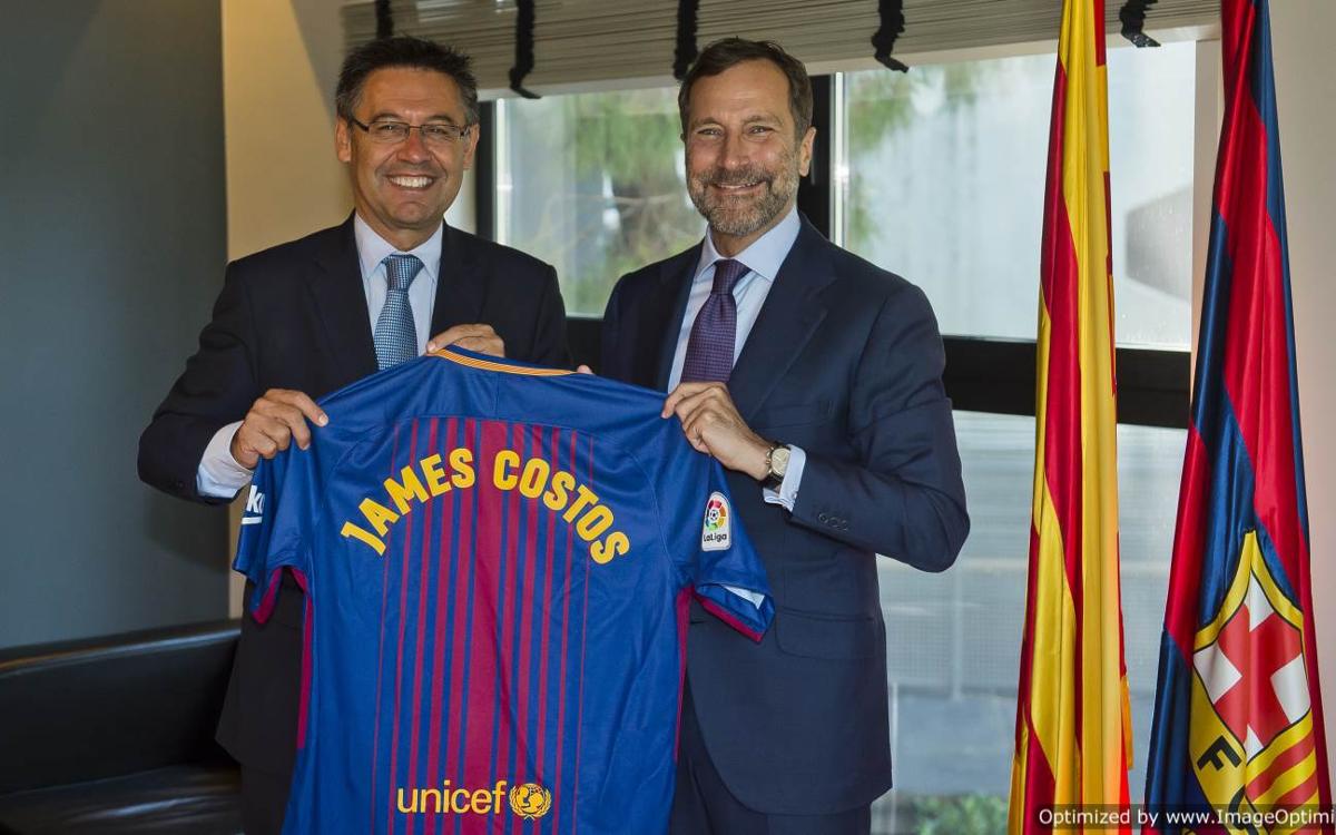 James Costos, FC Barcelona's new strategic advisor in America