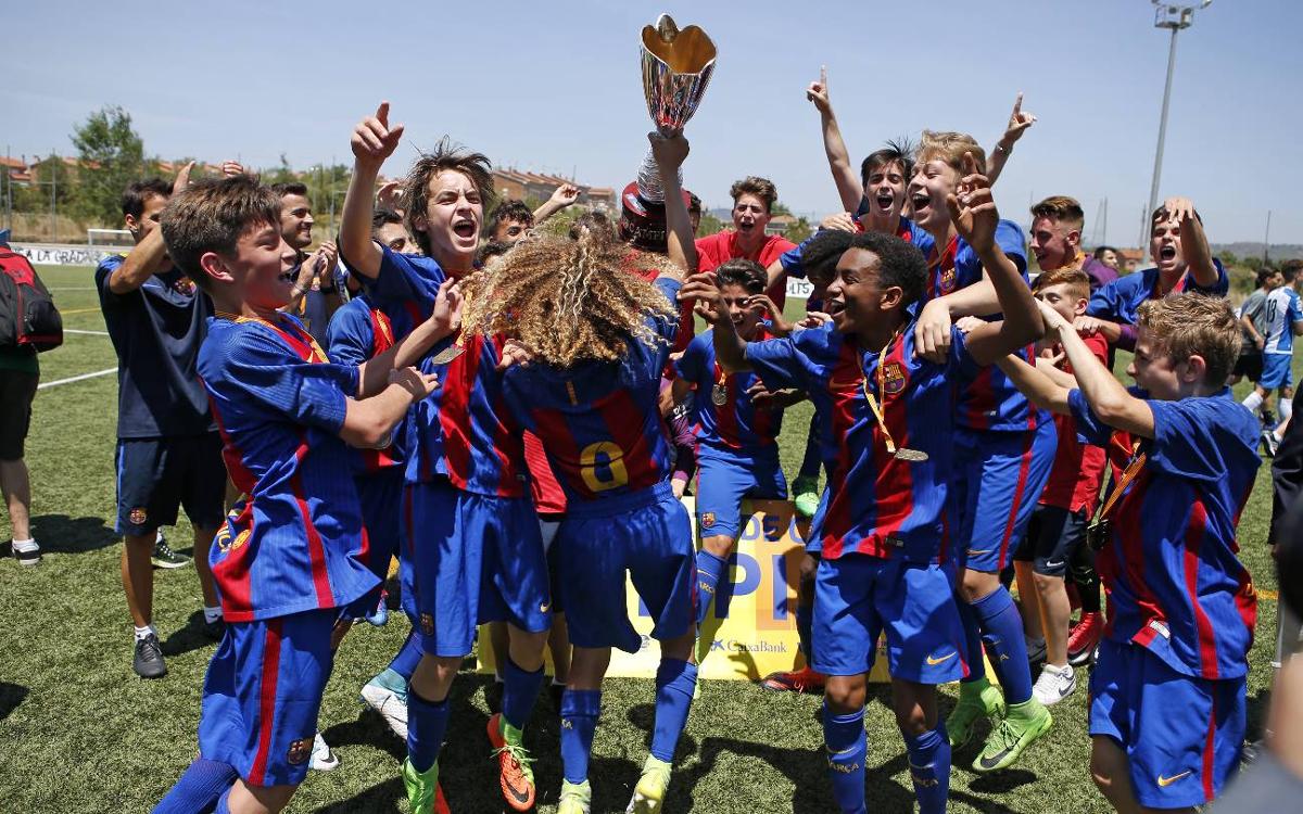 U14A team crowned champions of Catalonia