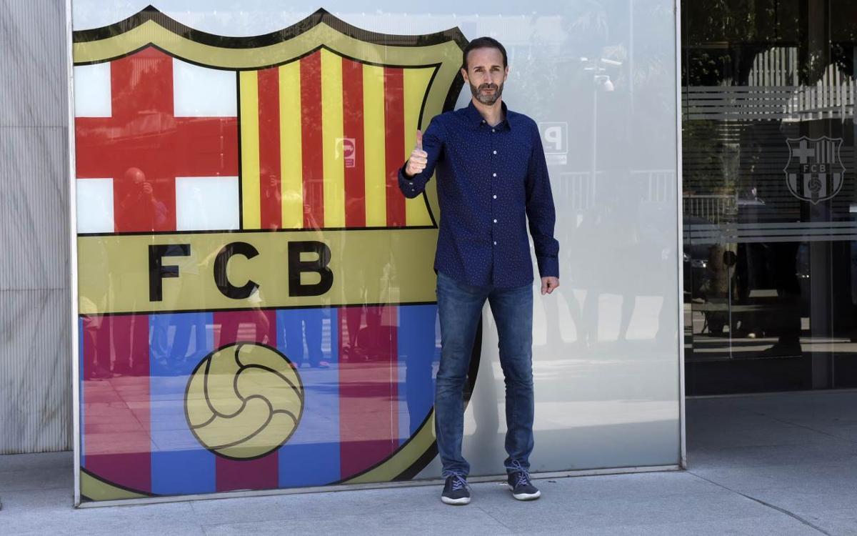 Sito Alonso quotes from his presentation as the new Barça Lassa coach
