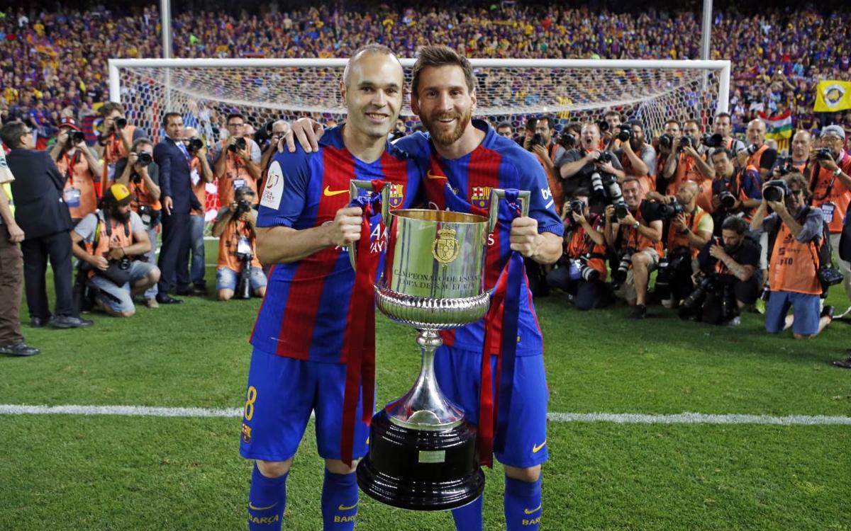 Le XI historique des joueurs du FC Barcelone comptant le plus de Coupes du Roi