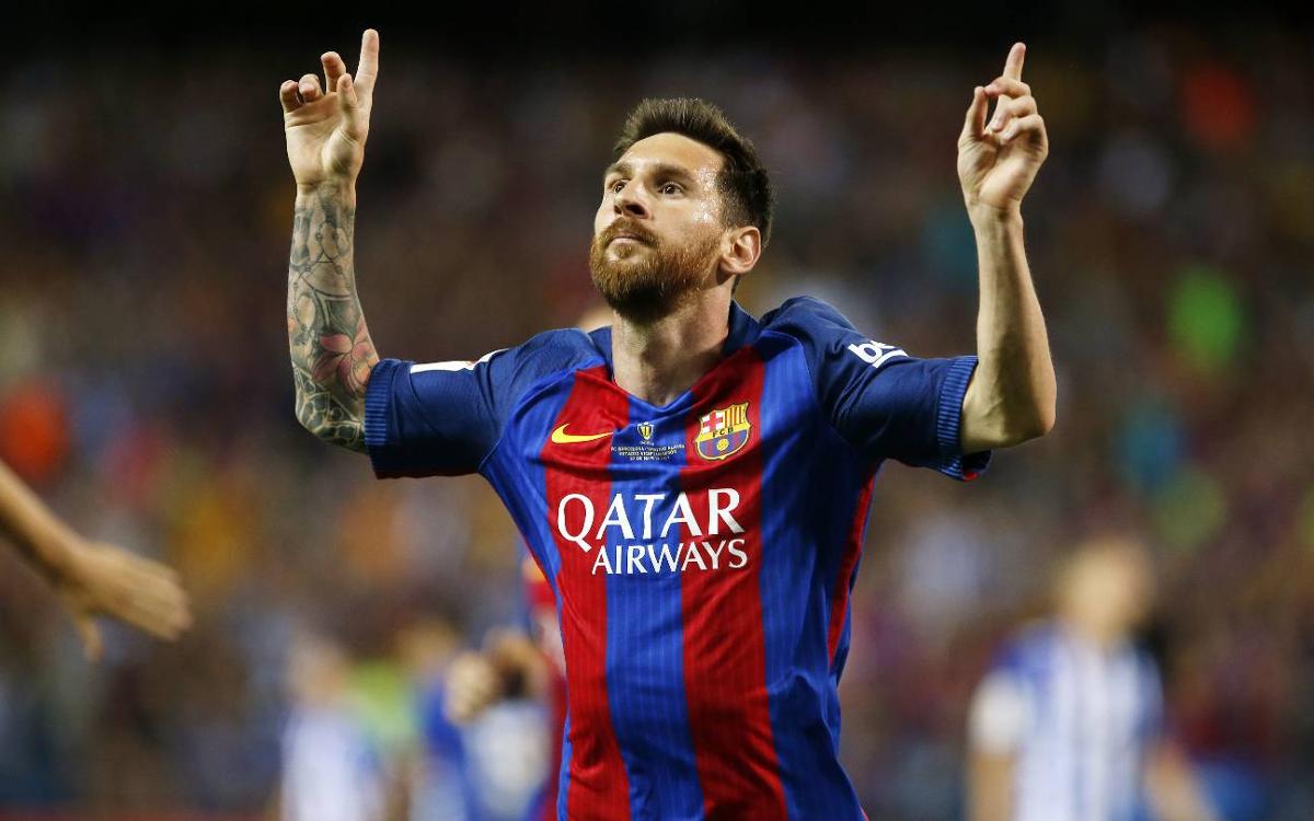 La exhibición de Messi en el Calderón