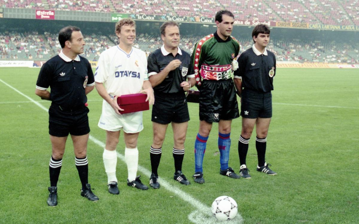 Le dernier clasico, en match amical, en 1991