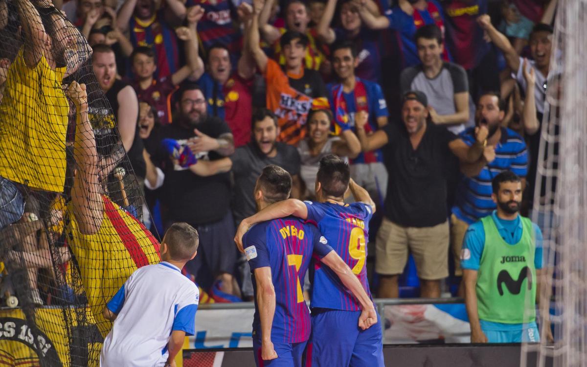 FC Barcelona Lassa - Movistar Inter: ¡Dyegoool mantiene viva la final! (3-3; 3-1 en los penaltis)
