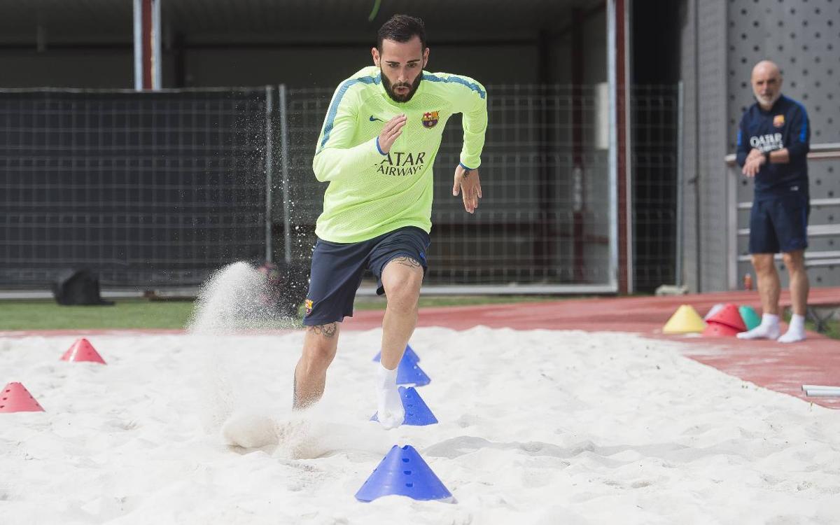 Aleix Vidal's hard work on the road to recovery