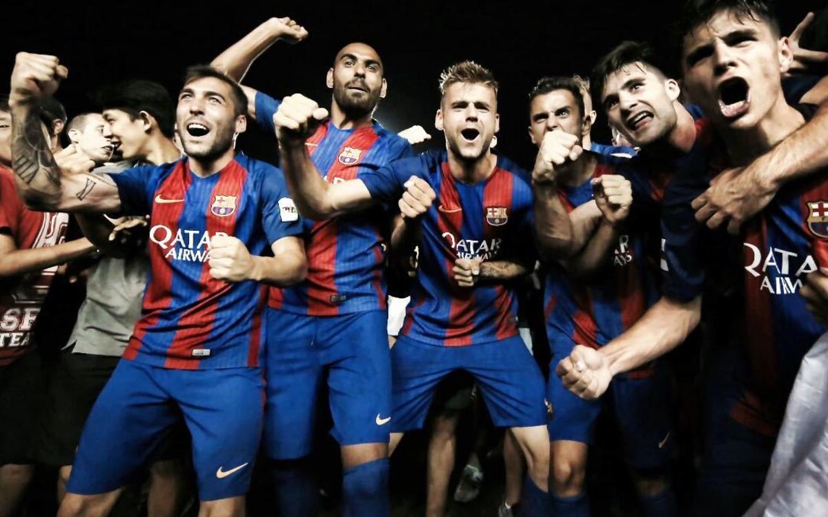 Barça B's sixth promotion to Division 2A