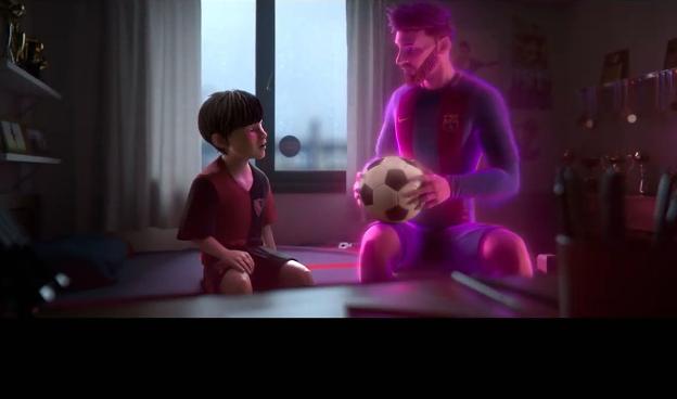 The Leo Messi Story, in an animated short