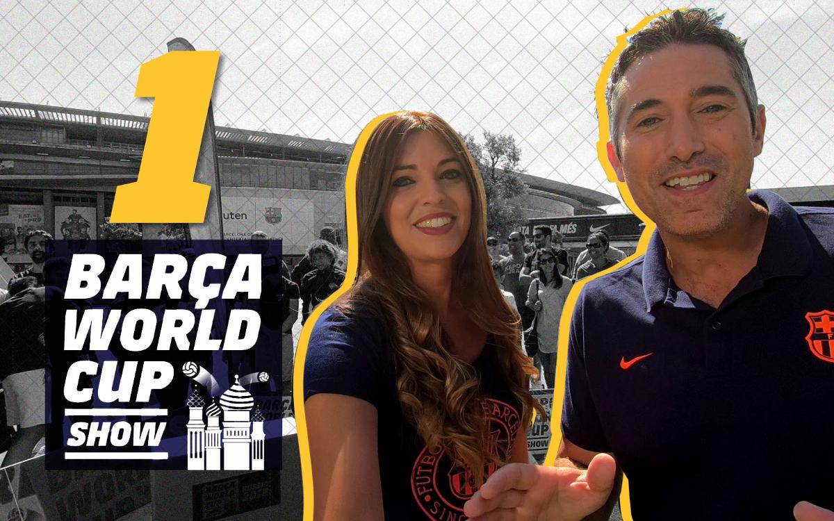 The world premier of The #BarçaWorldCup show!