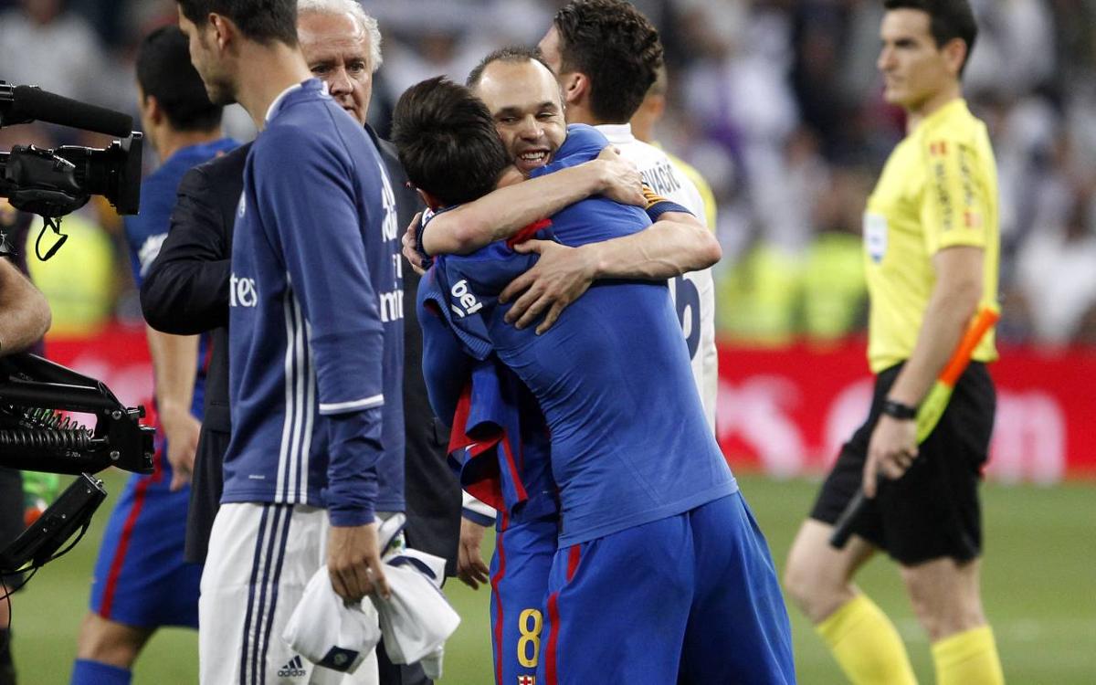 Andrés Iniesta: Honour playing with Messi