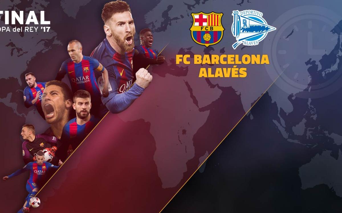 Quan i on es pot veure el FC Barcelona - Alabès