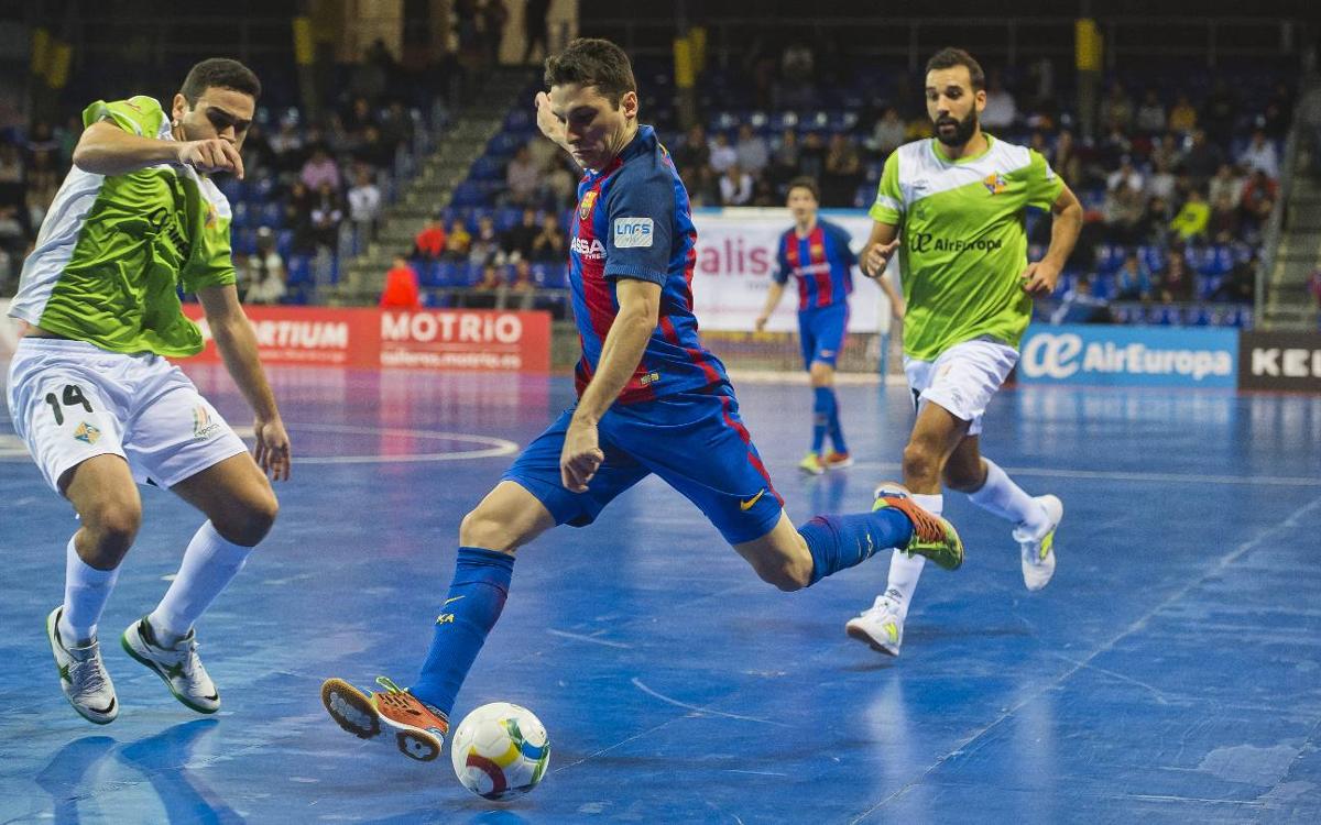 Horaris confirmats de tota l’eliminatòria Palma Futsal-Barça Lassa