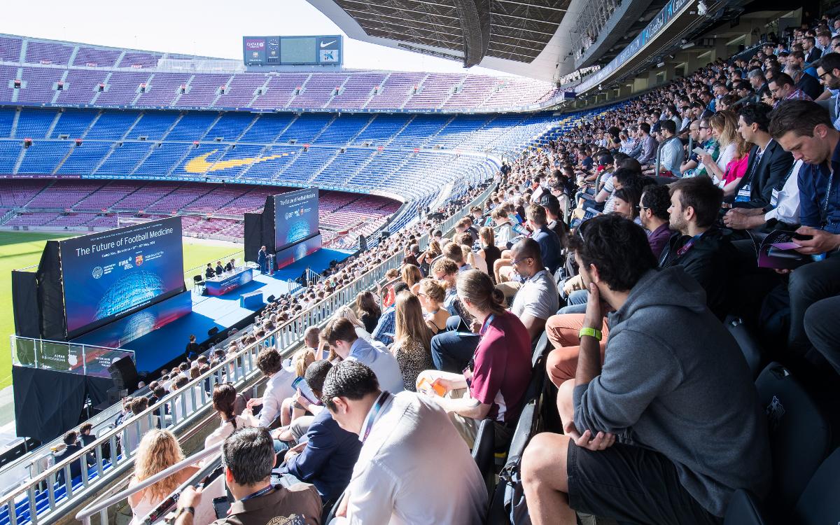 Gran éxito del congreso de medicina y ciencias del fútbol que el año que viene volverá al Camp Nou