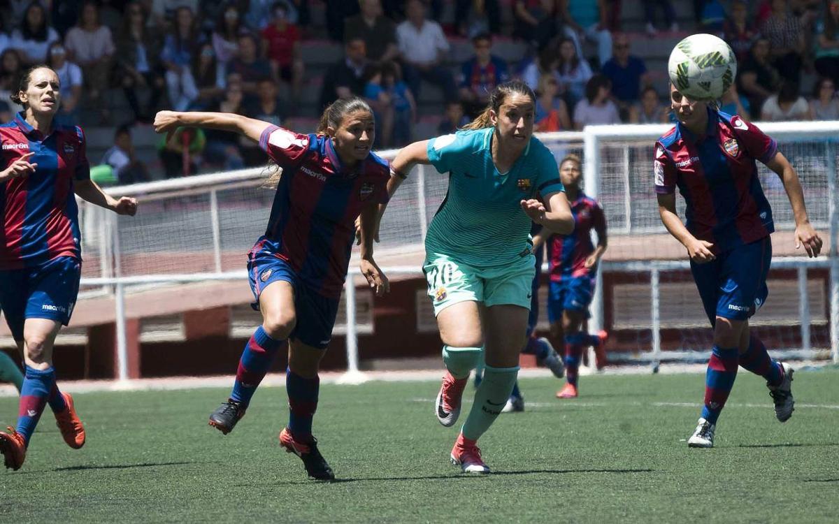 Llevant – Barça Femení: No ha pogut ser, la Lliga no serà blaugrana (2-1)