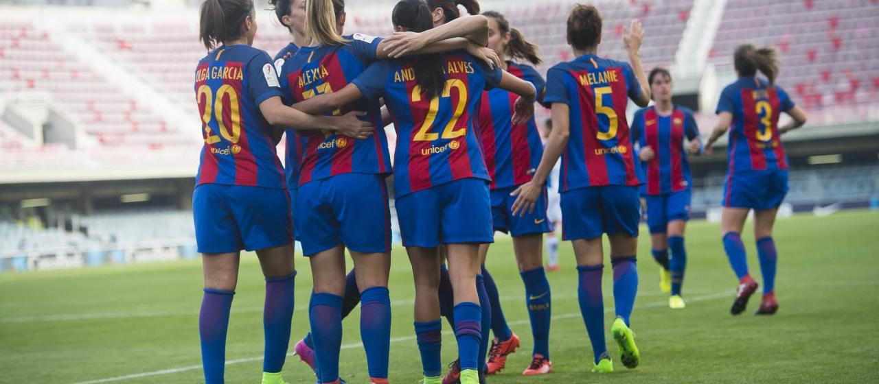 Barça Femenino - RCD Espanyol: Goleada y exhibición en el derbi (5-0)