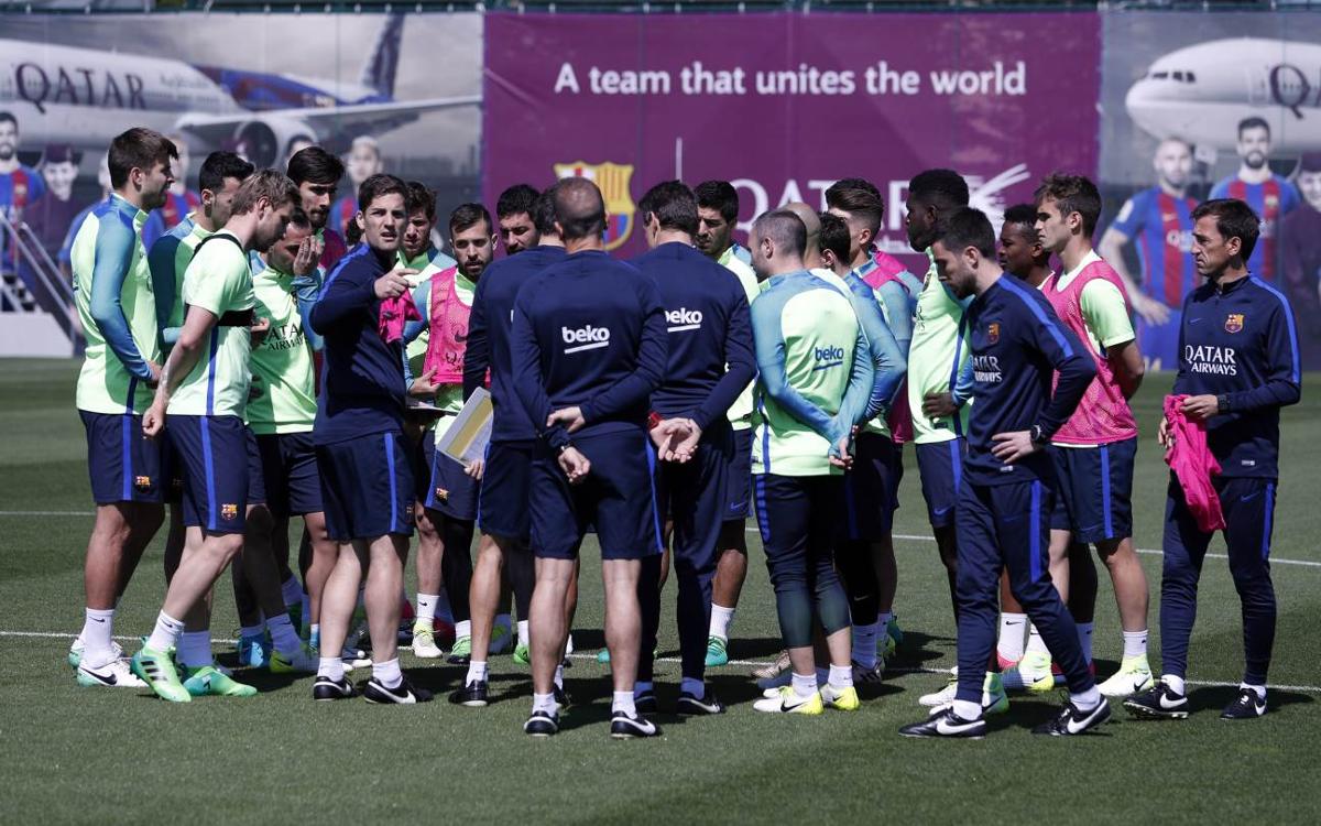 FC Barcelona's squad for the trip to Madrid for El Clásico