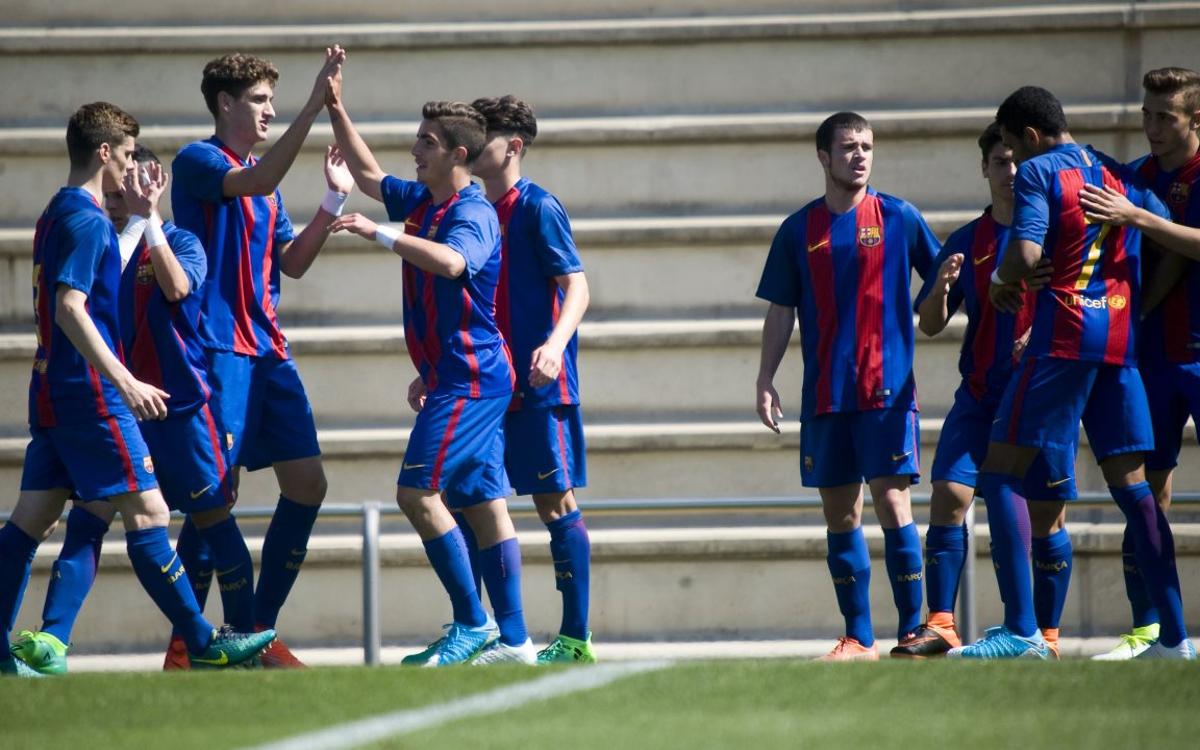 Juvenil A – Nàstic de Tarragona: Victòria contundent per acomiadar la Lliga (6-0)