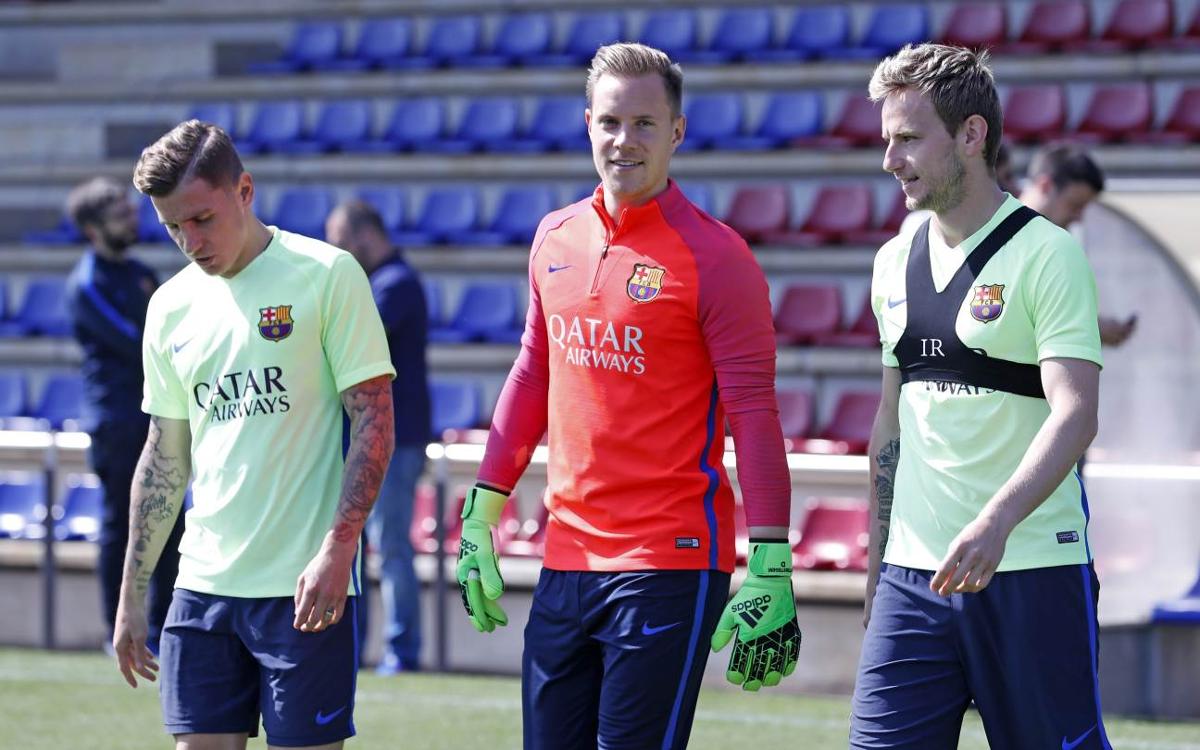 Last training session before Real Sociedad’s visit