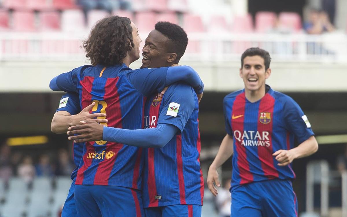 Barça B – Lleida Esportiu: A un pas del títol de Lliga (1-0)