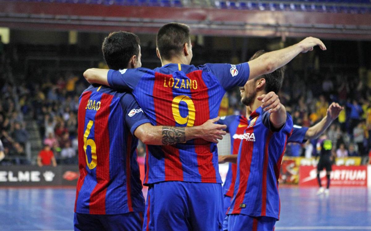 FC Barcelona Lassa - Catgas Energía: Victoria en un derbi espectacular (7-3)