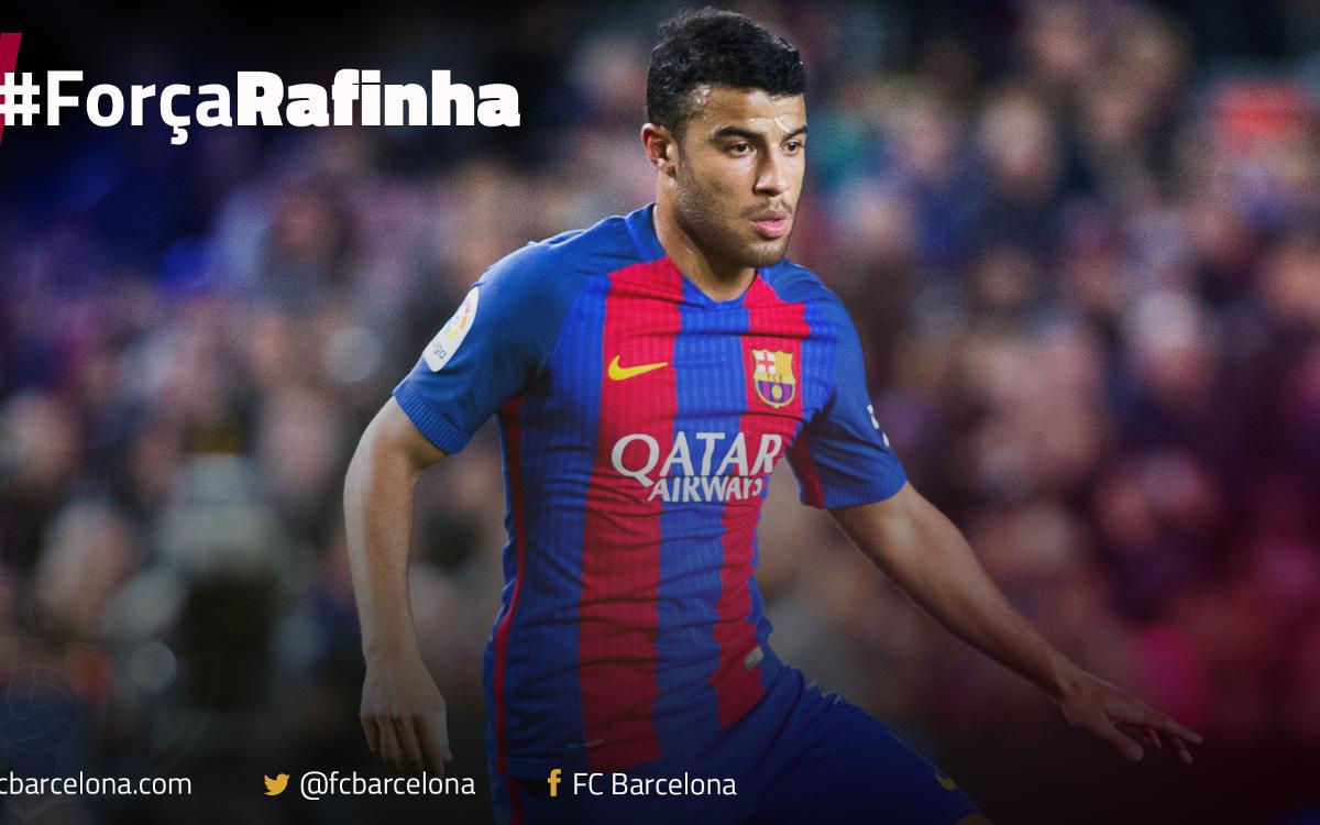 Rafinha out for four months