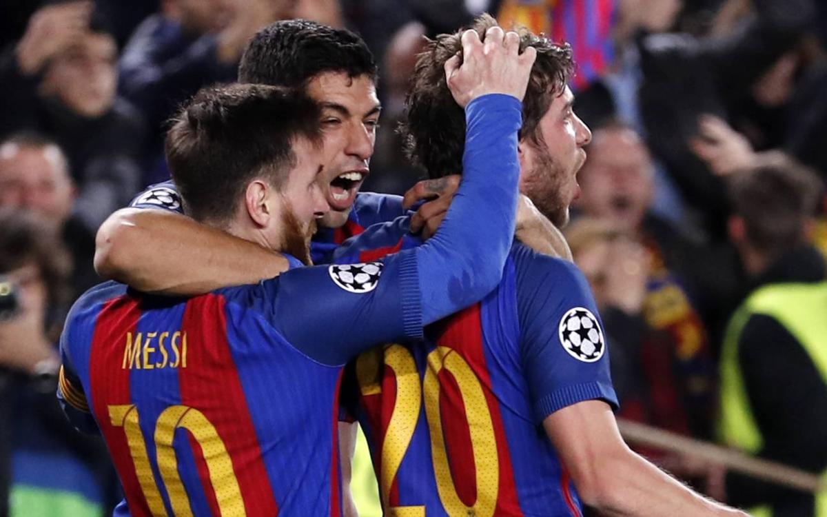 Los resultados en la Liga de Campeones en el Camp Nou invitan al optimismo