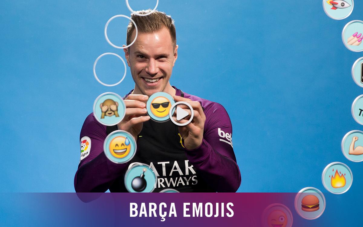 Barça emojis: Ter Stegen