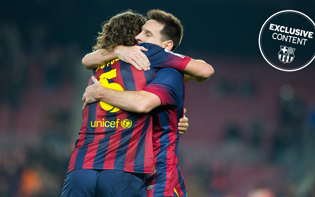 Vidéo - Leo Messi reçoit les félicitations de ses pairs après son 500ème but inscrit avec le FC Barcelone