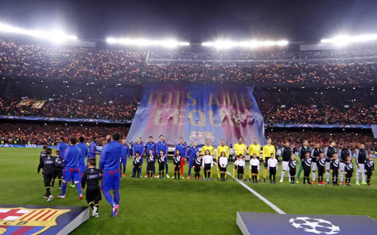 Camp Nou was unstoppable
