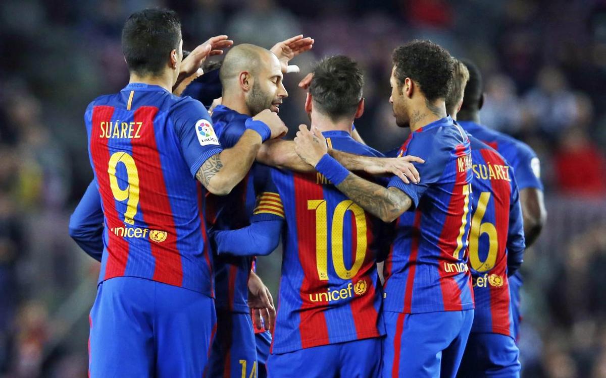 [MATCH REPORT] FC Barcelona 6-1 Sporting Gijón: Sizzling Barça keep up the heat