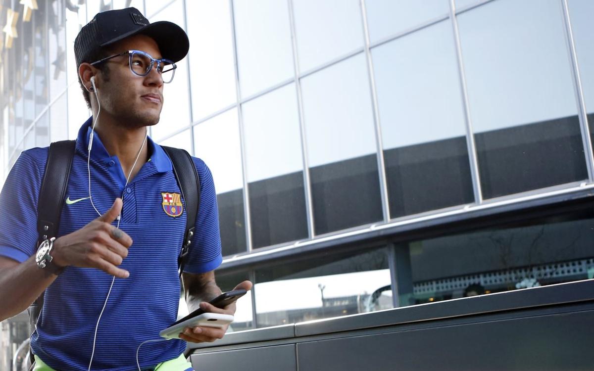 Vidéo - Un jour avec Neymar au FC Barcelone