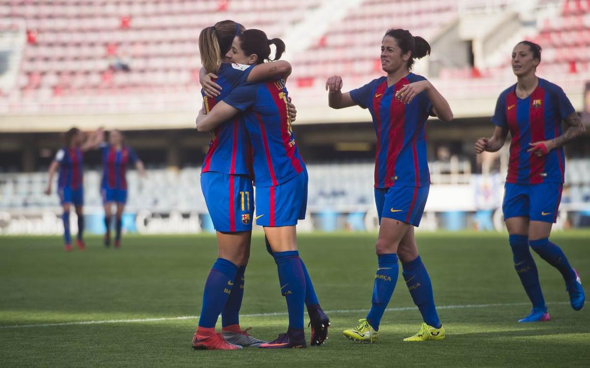 Barça Femenino - Sporting Huelva (previa): Tres puntos preferentes en el Mini