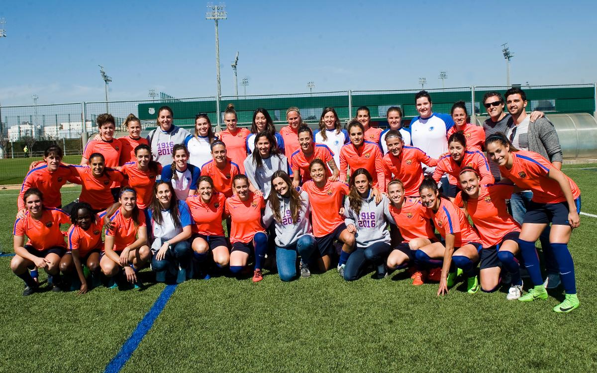 El Club Natació Sabadell i el Barça Femení uneixen forces abans de la Champions