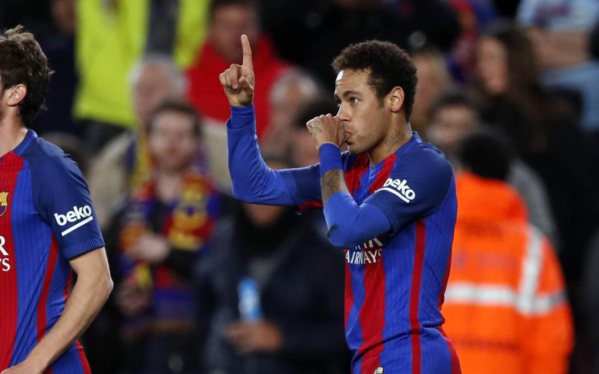 Neymar Jr's stellar display against Celta Vigo