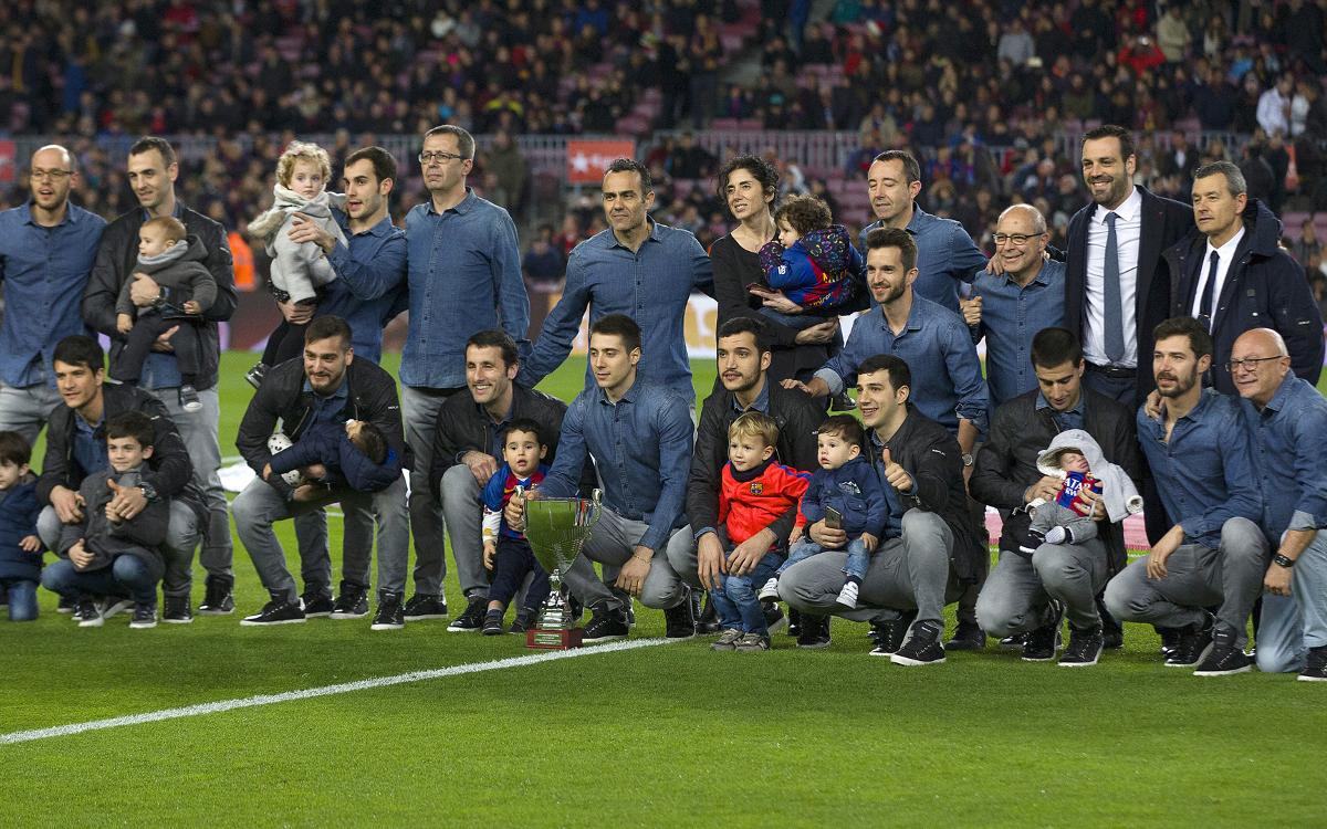 El Barça Lassa ofrece la Copa del Rey en el Camp Nou