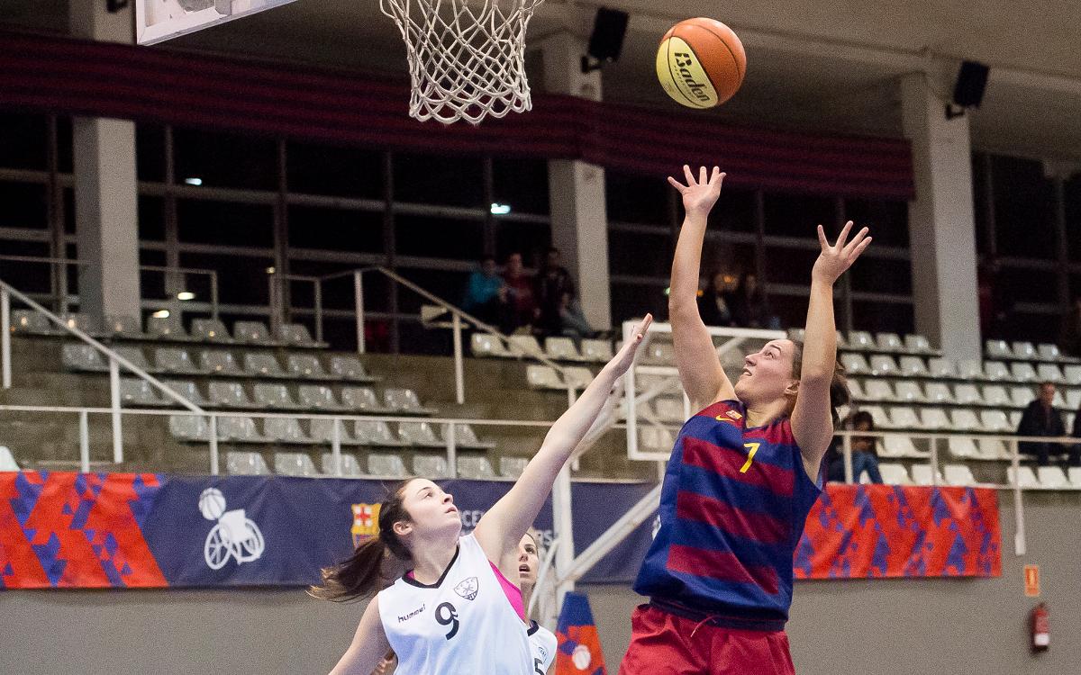 Basket Almeda – Barça CBS: Siguen sumando victorias fuera de casa (41-50)