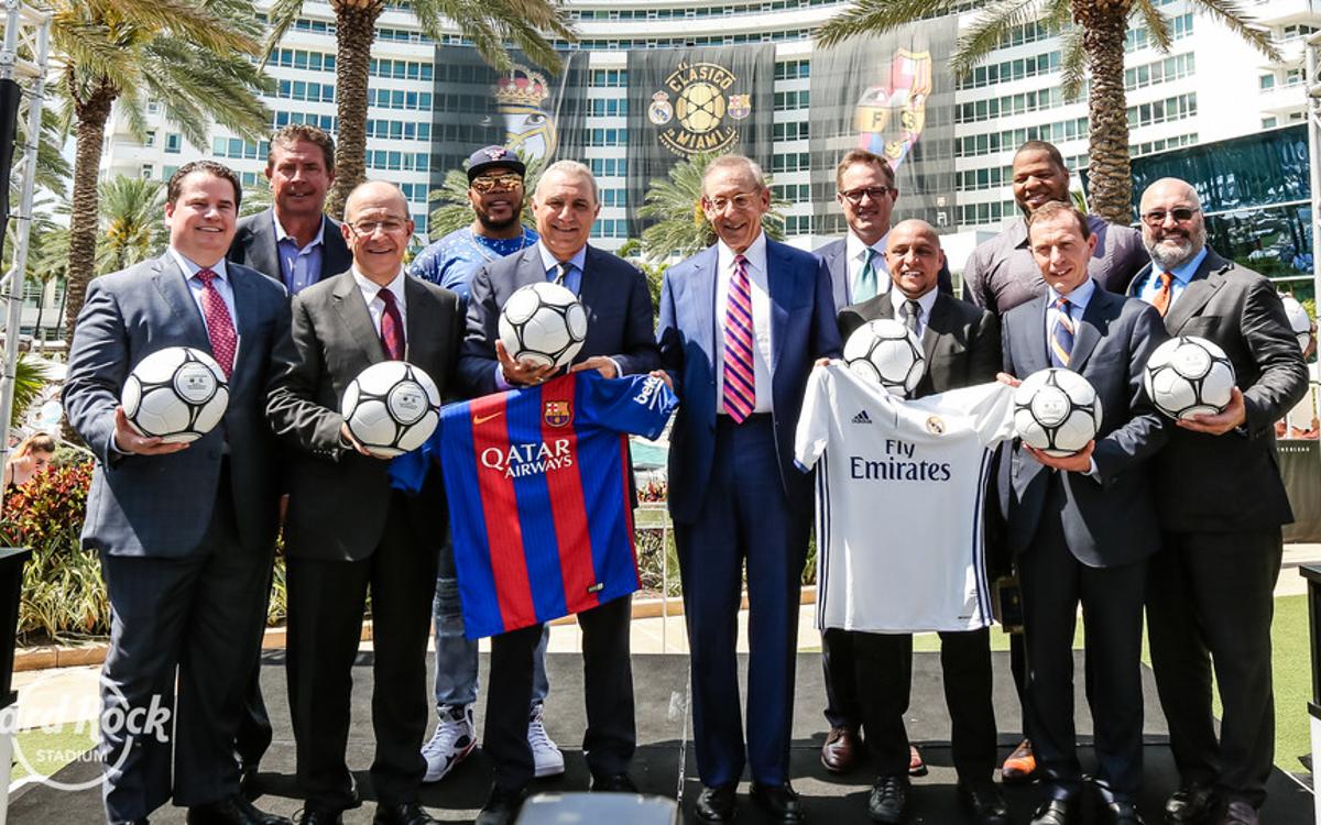 FC Barcelona will play Real Madrid in Miami on 29 July