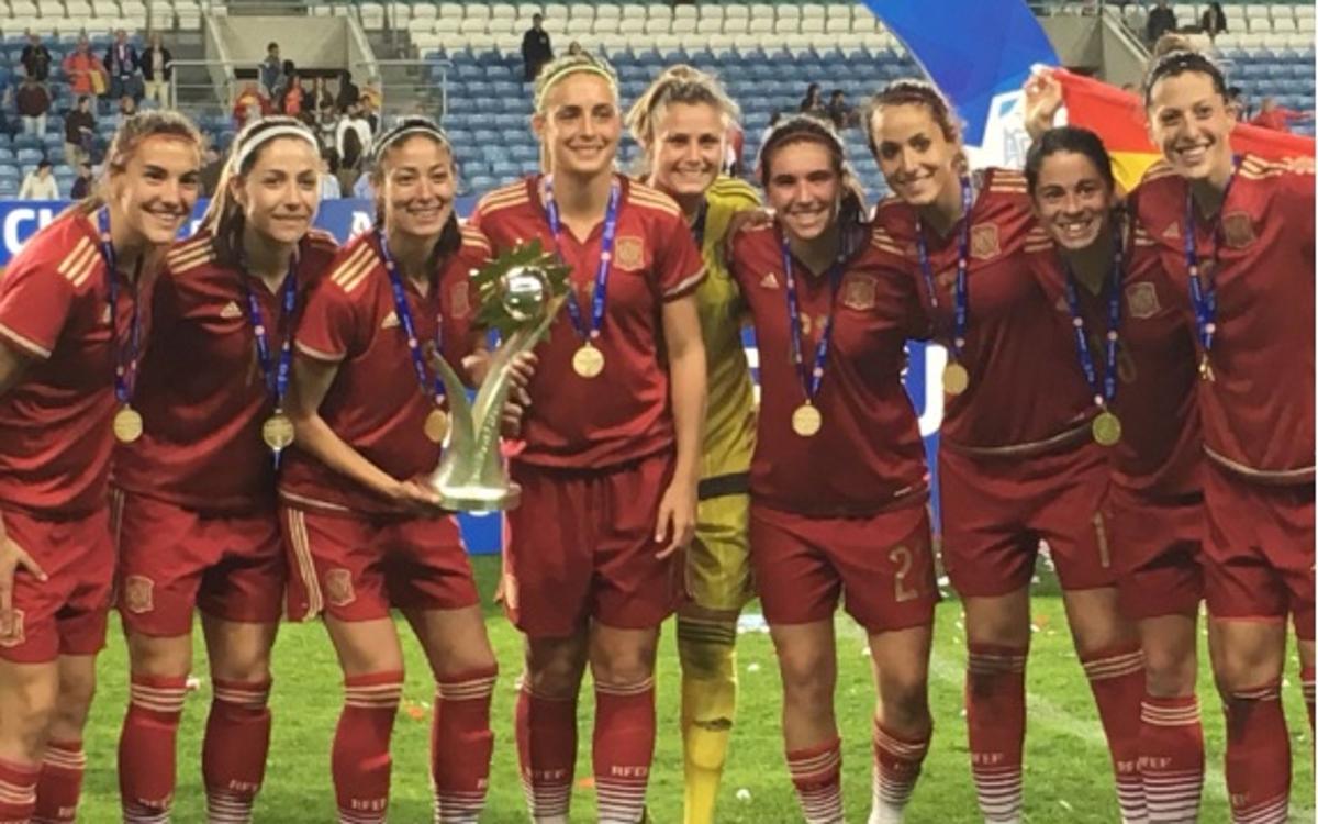 España gana Algarve Cup con gol de Leila Ouahabi (1-0)